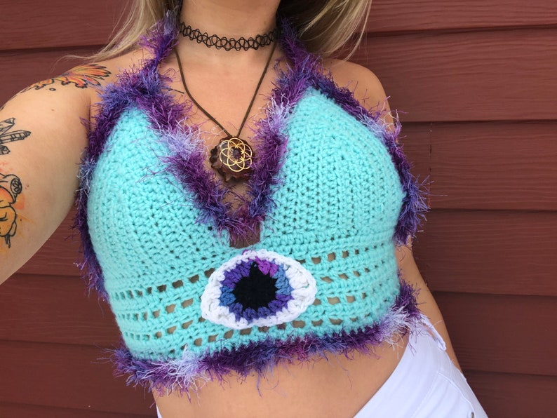 Trippy Third Eye Top