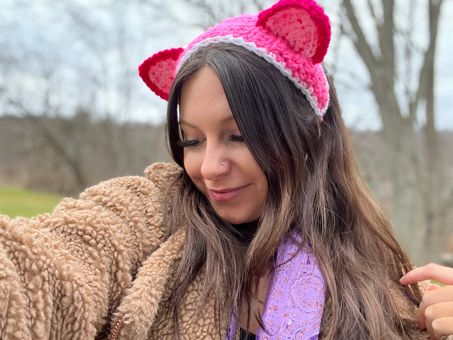 V-Day Kitten Headband