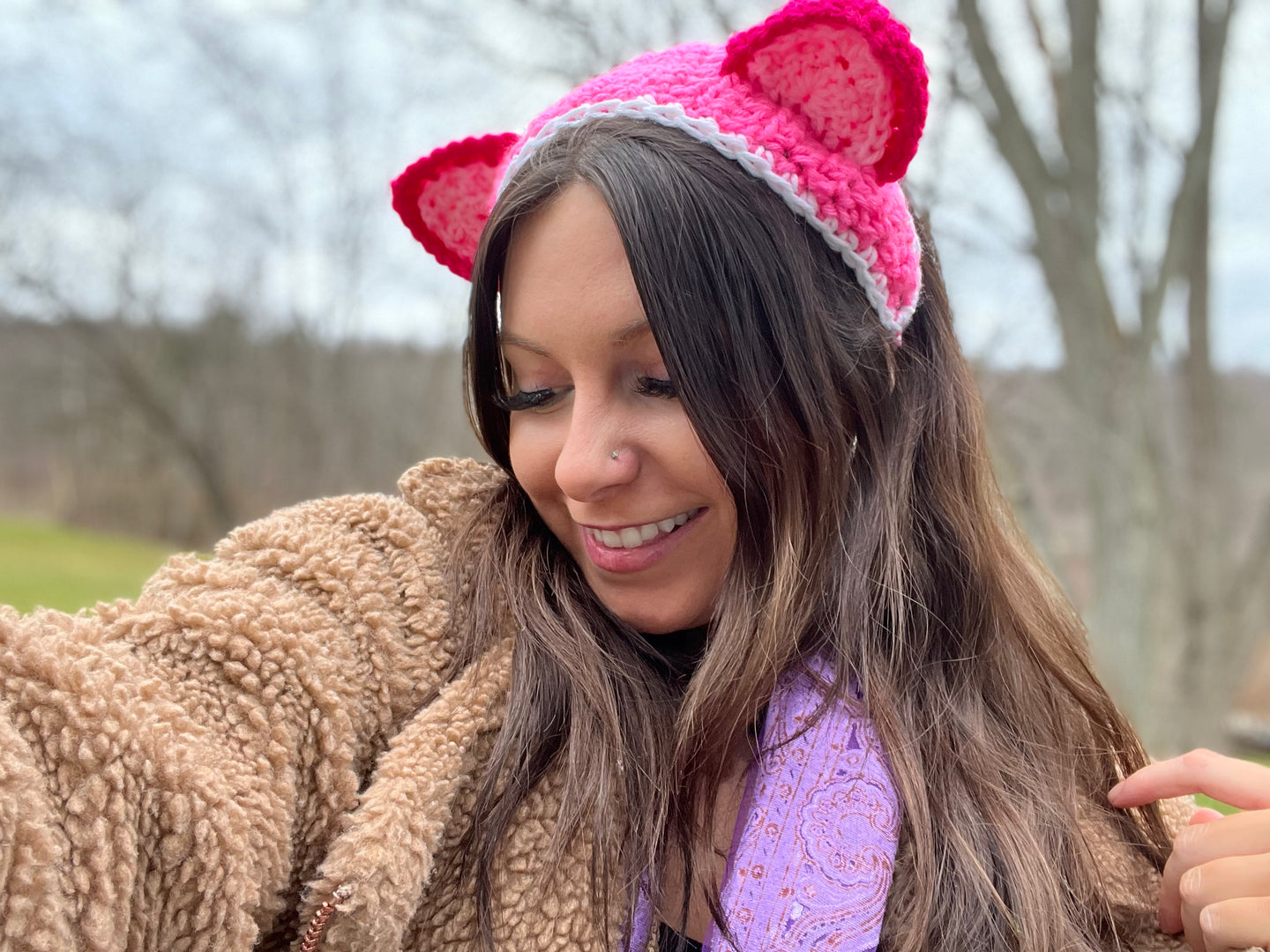 V-Day Kitten Headband
