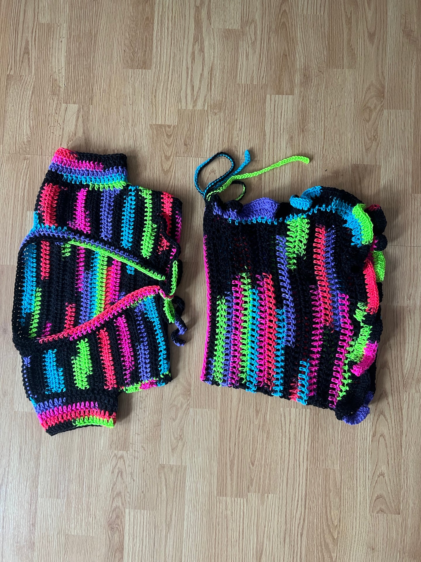 Crochet Wrap Skirt (XS/S)