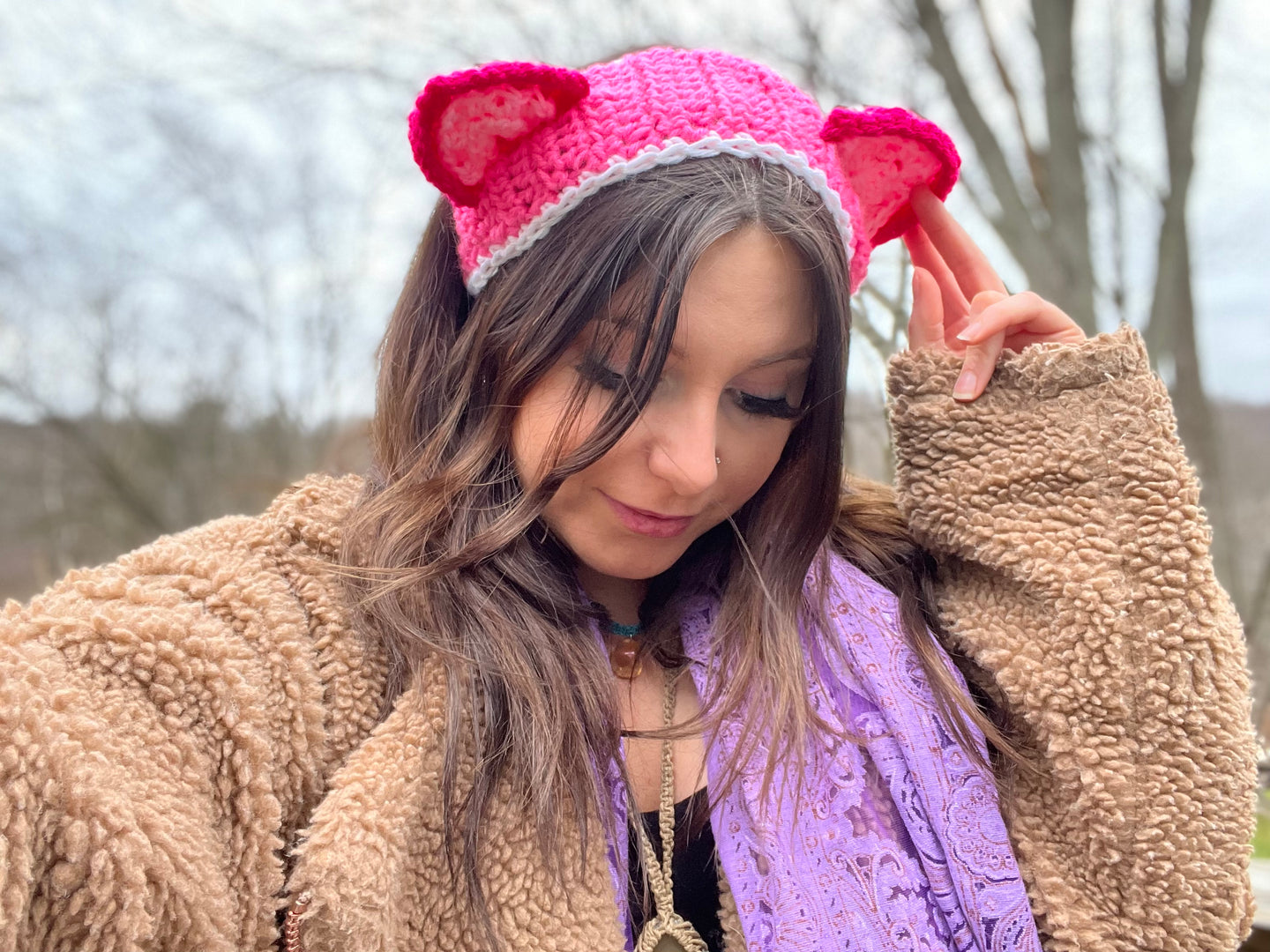 V-Day Kitten Headband